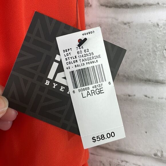 iz byer Juniors Small Tangerine Sheer Spaghetti Strap Halter Skater Mini… - Picture 3 of 9